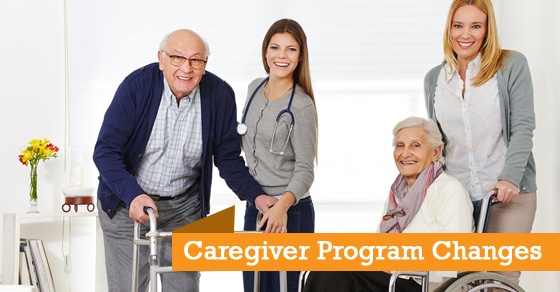 Caregiver Program Changes